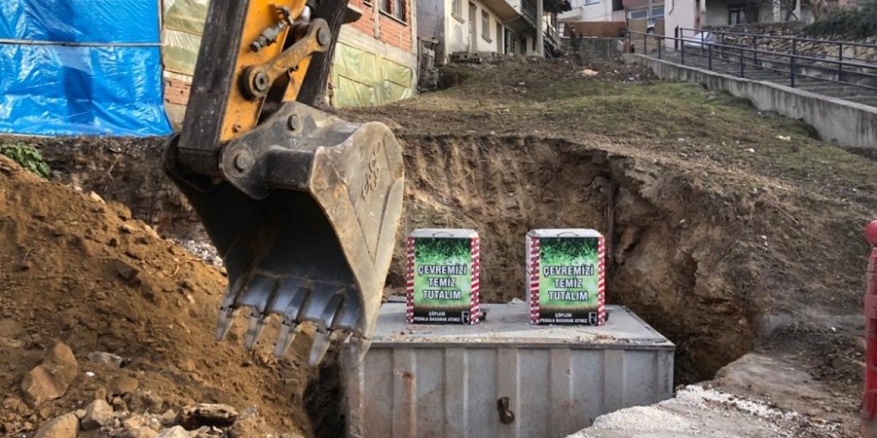 Kastamonu’da 69 Yeraltı Çöp Konteyneri Kuruldu