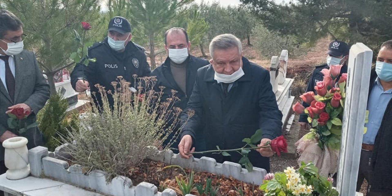 Şehit Polis Memuru Işalca, Mezarı Başında Anıldı