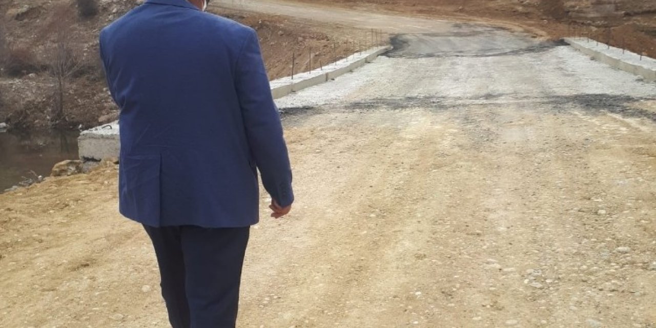 Çataloluk Avlağa Arasındaki Bağlantı Köprüsü Tamamlandı