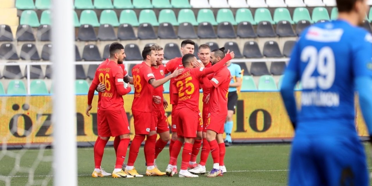 Kayserispor Haftalar Sonra Kazandı