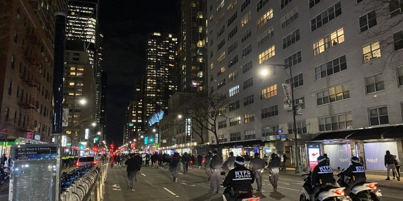 Amerika’daki Protestolara New York’tan Tepki