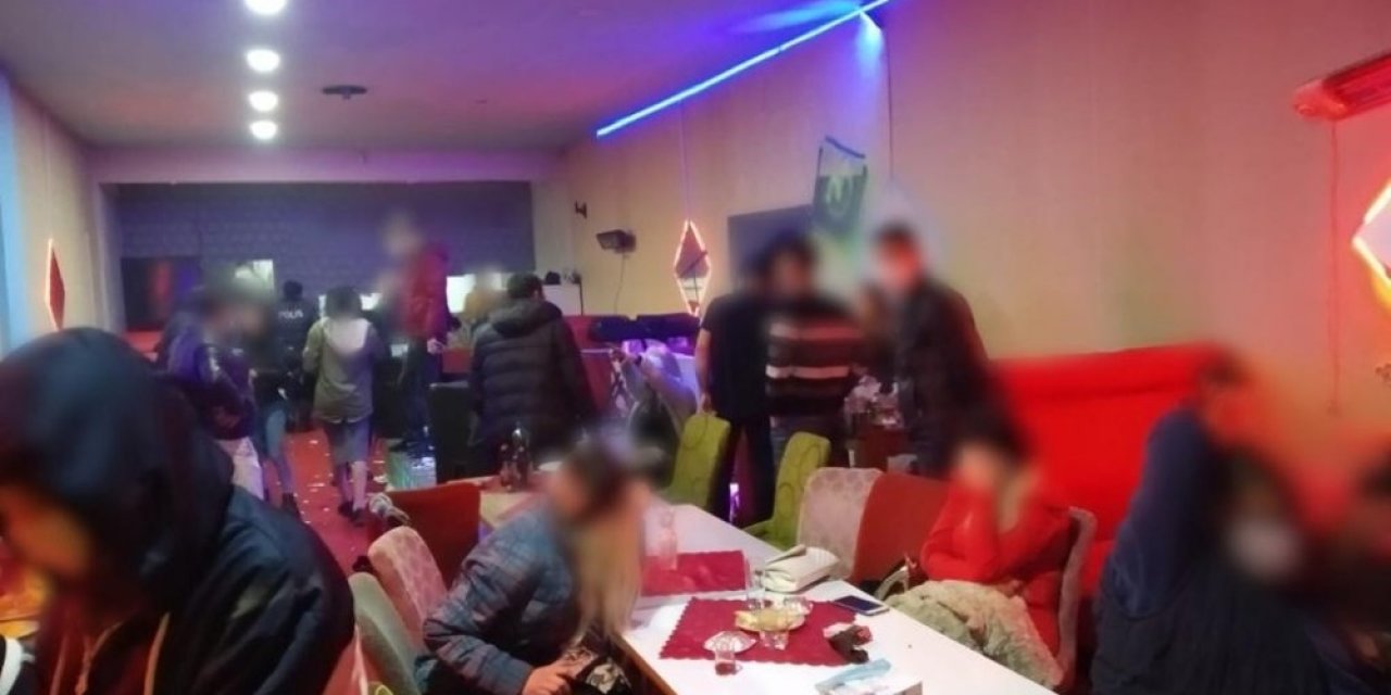 Konya’da Eğlence Mekanındaki 92 Kişiye Ceza