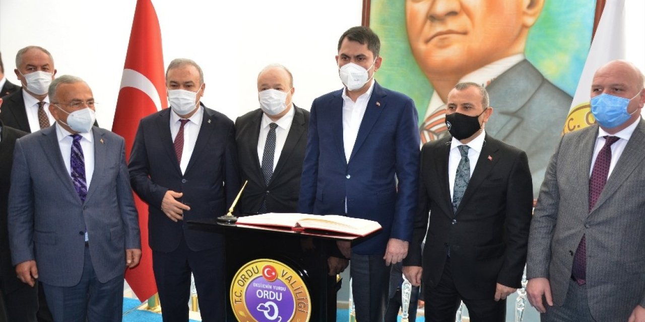 Çevre Ve Şehircilik Bakanı Kurum Ordu’da