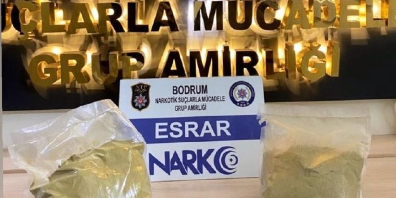 Bodrum’da Narkotik Ekibinden Nefes Kesen Operasyon