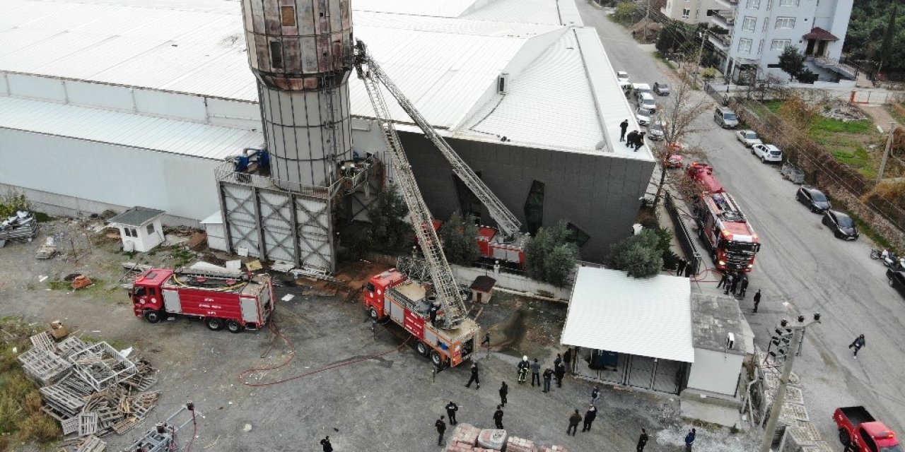 Orman Ürünleri Fabrikasında Yangın