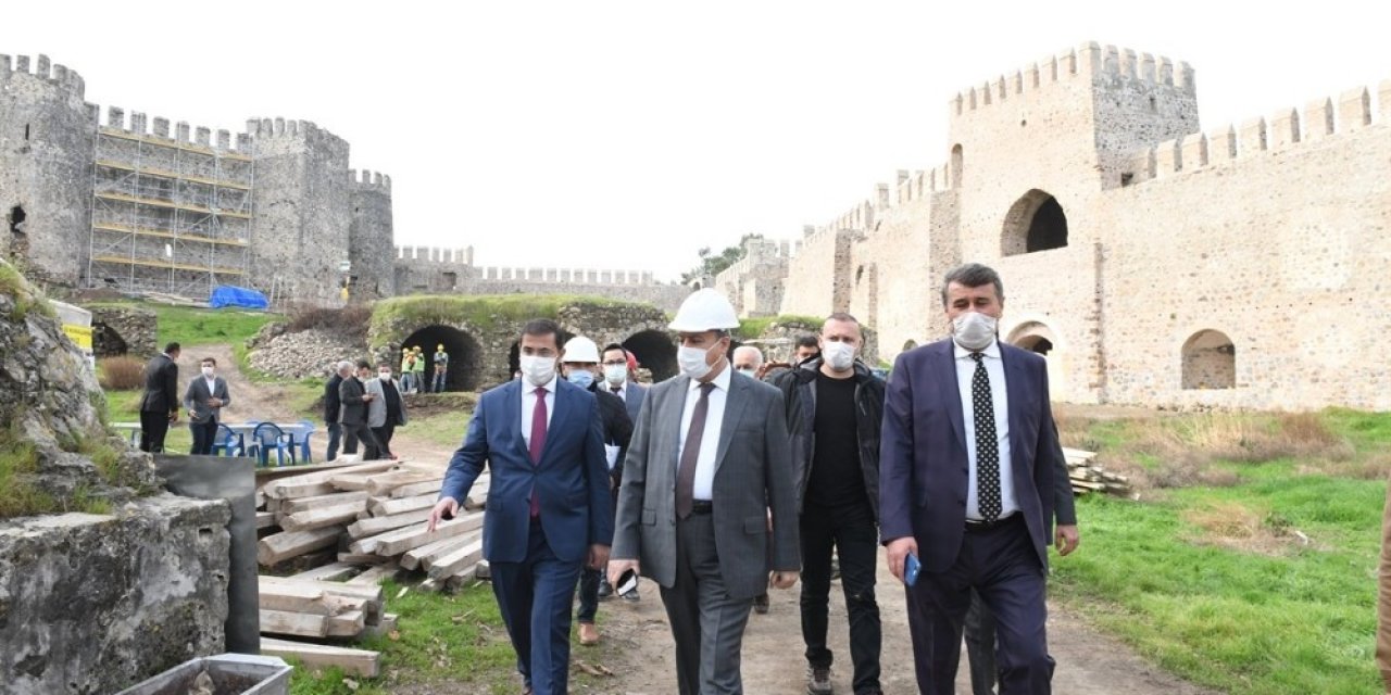 Vali Su, Anamur’da İncelemelerde Bulundu
