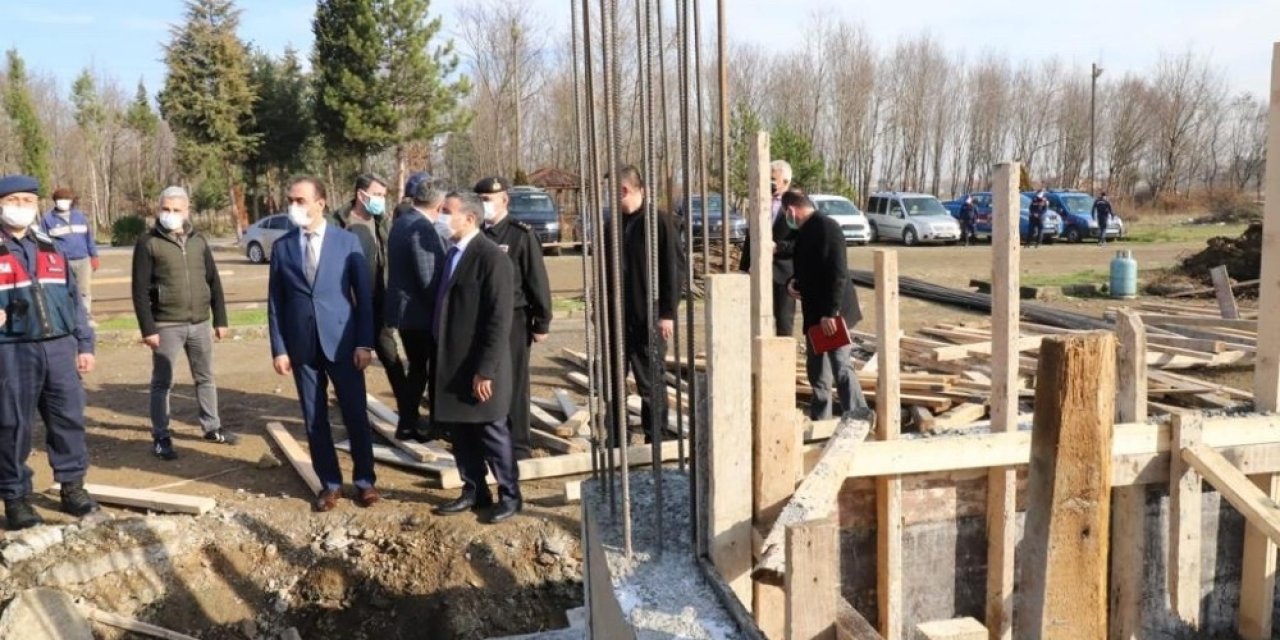 Vali Atay, Cumayeri İlçesinde İncelemelerde Bulundu