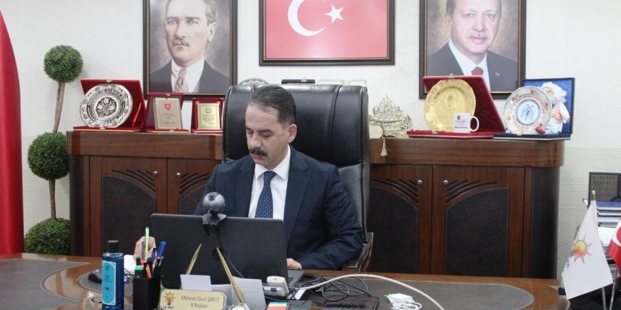 Ak Parti İl Başkanları Toplantısı Video Konferans Yöntemiyle Gerçekleştirildi