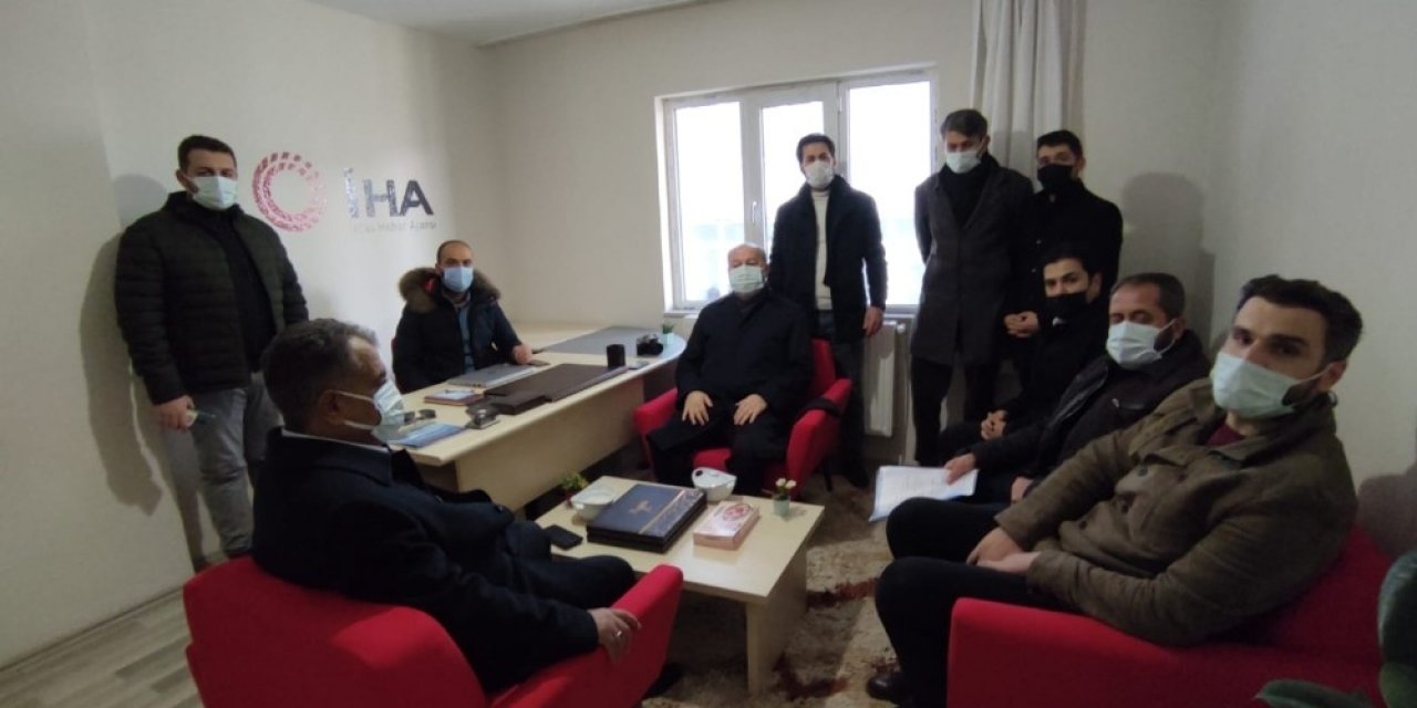 Ak Parti Muş İl Başkanı Avcı’dan İha’ya Ziyaret