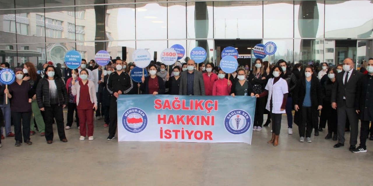 Manisa Sağlık Sen ‘seyyanen Zam Ve Tek Ödeme’ Taleplerini Yineledi