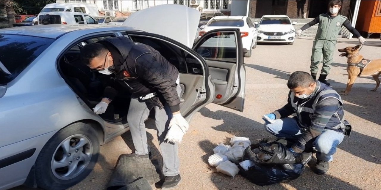 Osmaniye’de 31 Kilo Toz Esrar Ele Geçirildi