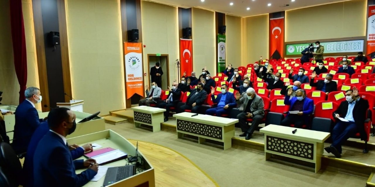 Yeşilyurt Belediye Meclisi Ocak Ayı Çalışmalarını Tamamladı