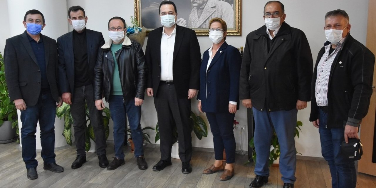 Muhtarlardan Başkan Dutlulu’ya Teşekkür