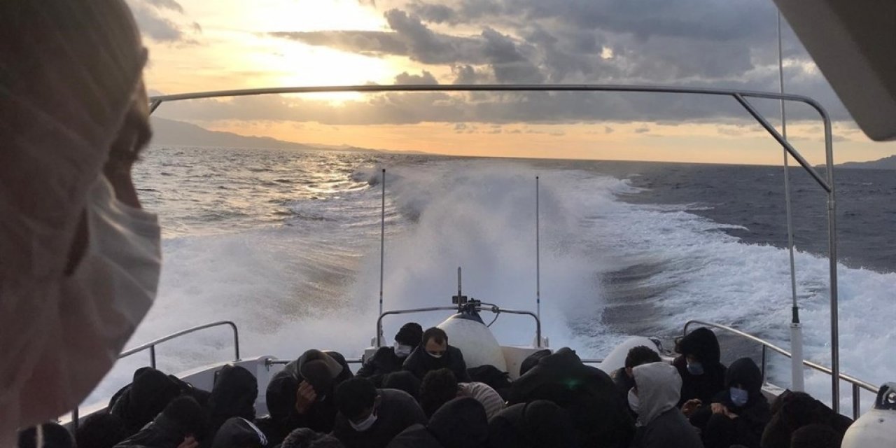 Çanakkale’de 37 Düzensiz Göçmen Yakalandı