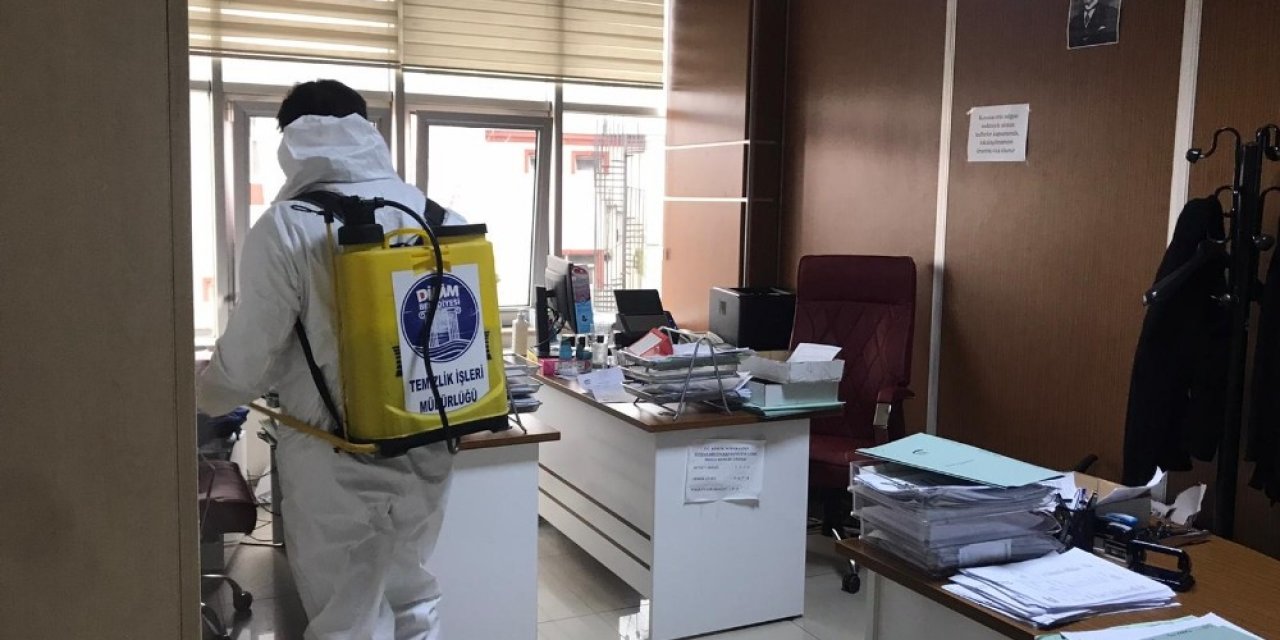 Didim’de Dezenfekte Çalışmaları Devam Ediyor
