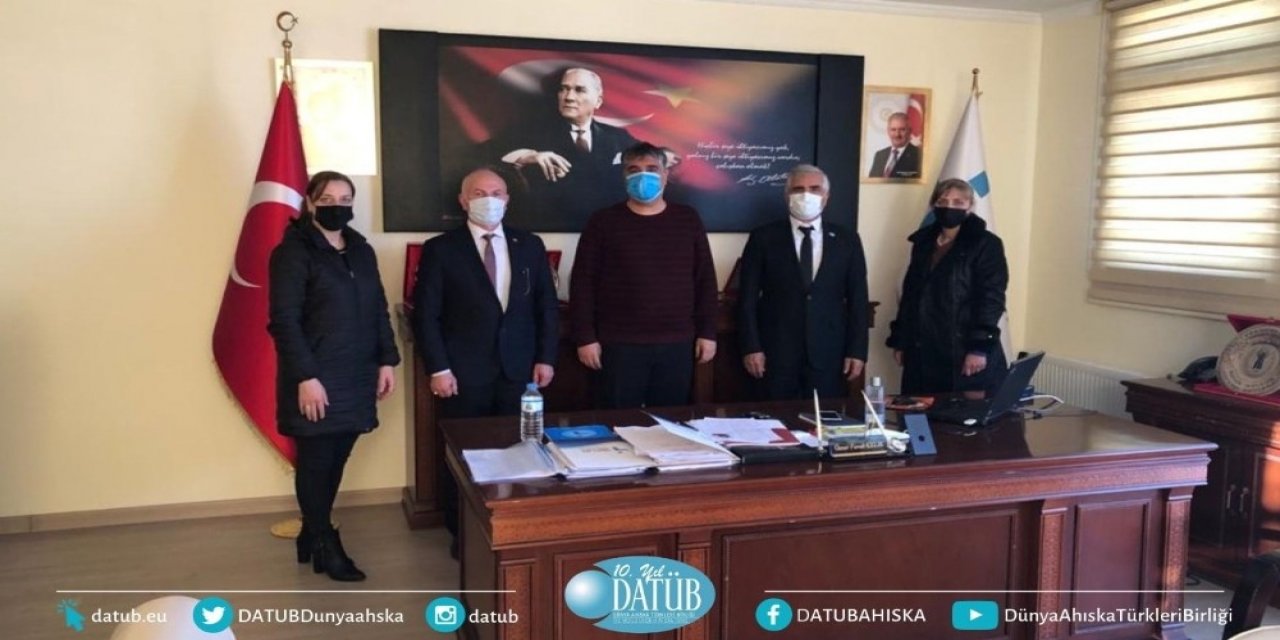 Datüb Heyeti, İşkur Müdürü Çelik’i Ziyaret Etti