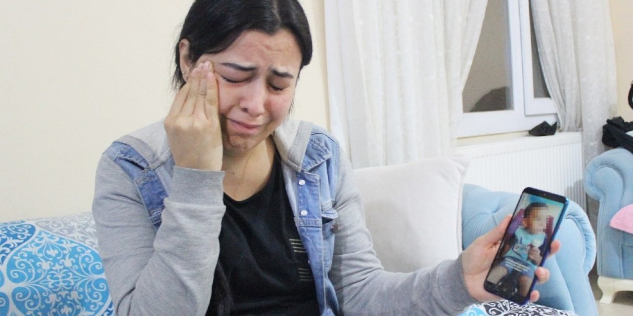 Ayrıldığı Eşi Tarafından Çocuğu Kaçırılan Annenin Feryadı
