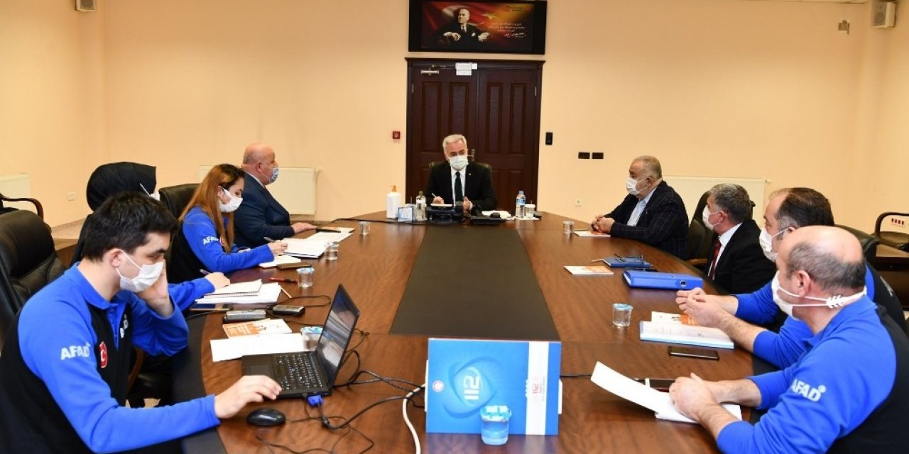 Isparta’nın Afet Risk Haritası Hazırlanacak