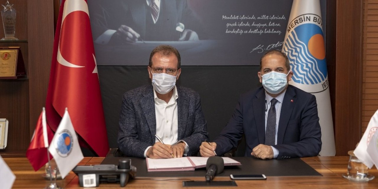Mersin Büyükşehir Belediyesi İle Çka Arasında İki Protokol İmzalandı