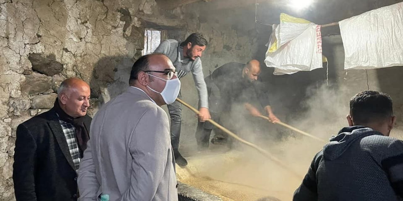 Tarihi 400 Yıllık Taş Değirmende Tahin Üretimi Başlandı