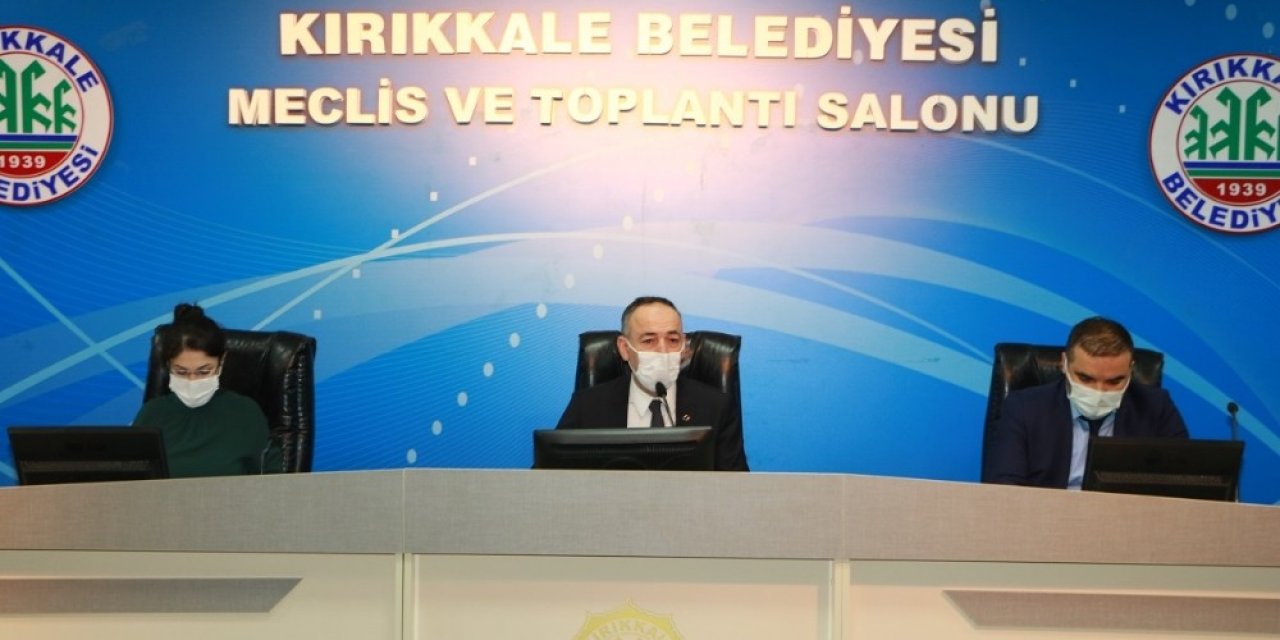 Kırıkkale Belediyesi 2021 Yılının İlk Meclis Toplantısı Gerçekleştirdi