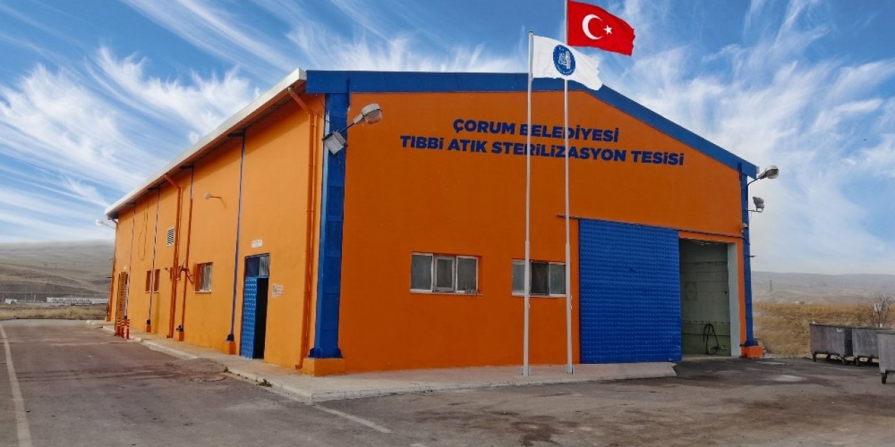 Çorum’da 2020 Yılında 759 Ton Tıbbi Atık Bertaraf Edildi