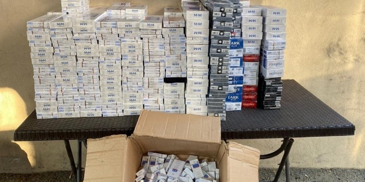 Batman’da 4 Bin 700 Paket Kaçak Sigara Ele Geçirildi