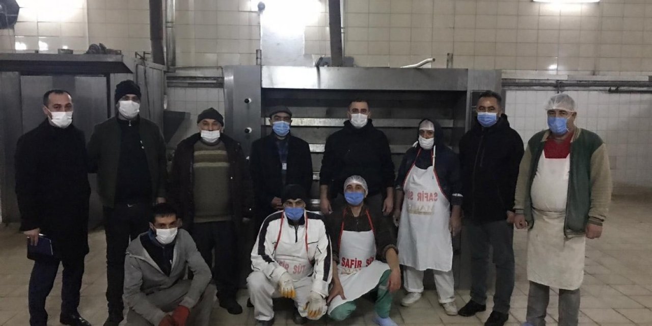 Belediye Başkan Yardımcısı Aydemir Halk Ekmek Fabrikası’nı İnceledi