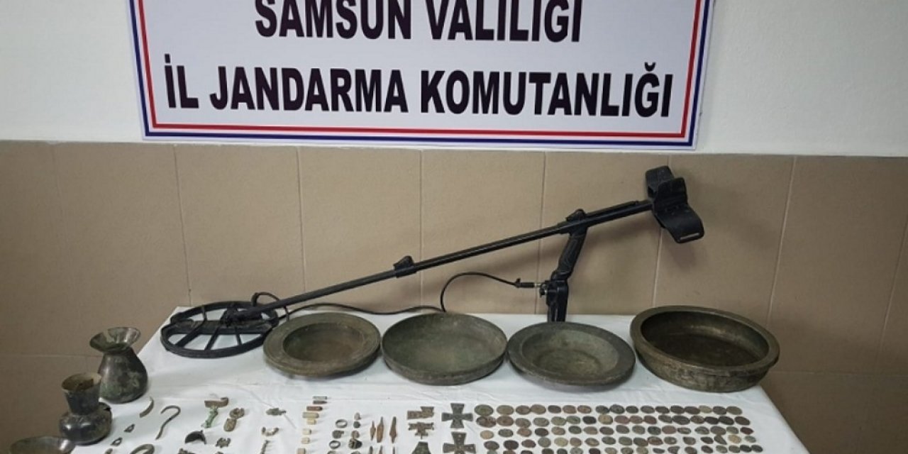 Tarihi Eserleri Satmak İsterken Yakalandı