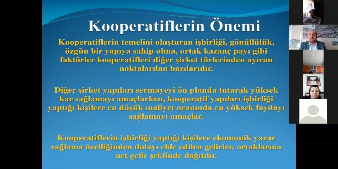 Tepebaşı’ndan Satış, Pazarlama Ve Kooperatifçilik Eğitimi