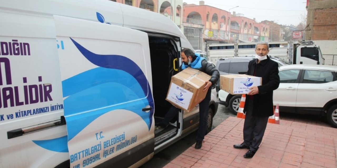 Battalgazi Belediyesi’nden Türkmen Dağı’na Yardım Eli