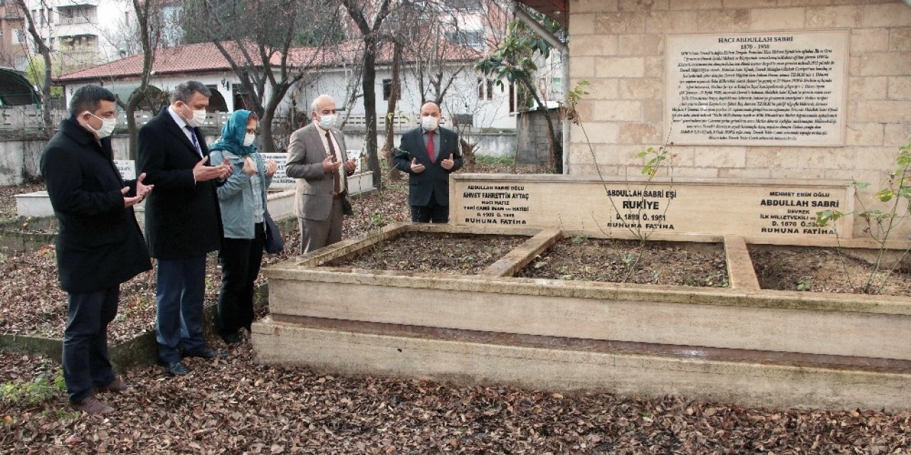 Başkan Bozkurt Abdullah Sabri Efendiyi Andı