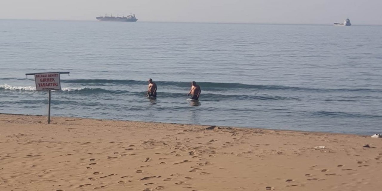 Bartın’da Ocak Ayında Deniz Keyfi