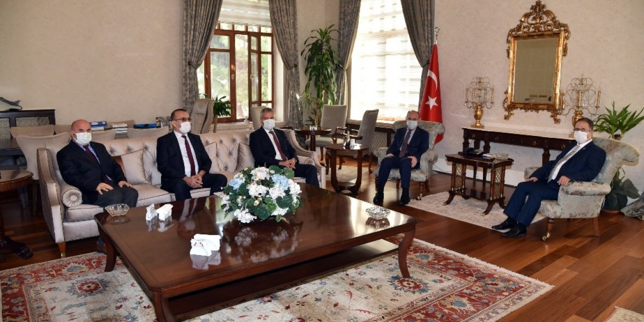 Özel Güvenlik Denetleme Başkanı Çelik’ten Vali Karadeniz’e Ziyaret