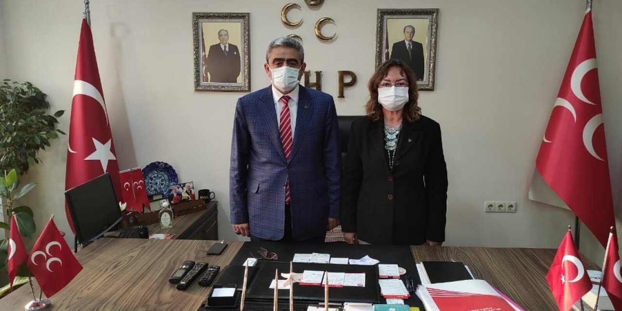 Mhp Aydın İl Kadın Kolları’nda Bayrak Değişimi