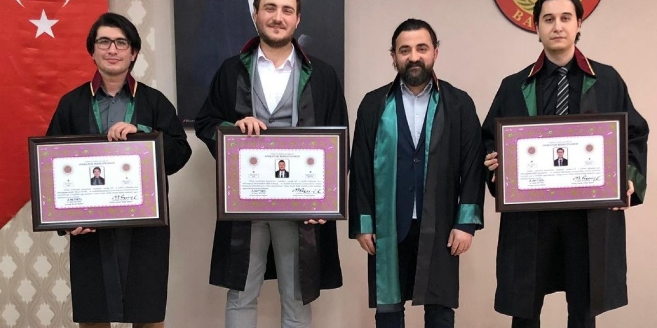 Erzincan Barosunda Ruhsat Töreni