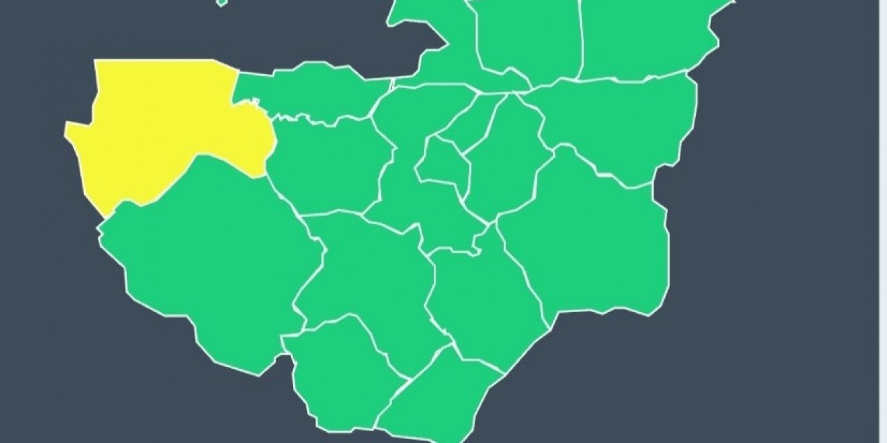 Meteorolojiden Karacabey İçin ’sarı’ Uyarı