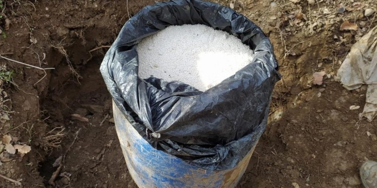 Bitlis’te Tuzaklanmaya Hazır 100 Kilo Amonyum Nitrat Ele Geçirildi