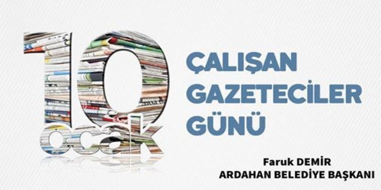 Başkan Demir’den 10 Ocak Çalışan Gazeteciler Günü Mesajı