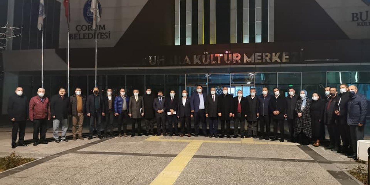 Milletvekileri Belediye Meclis Grubuyla Bir Araya Geldi