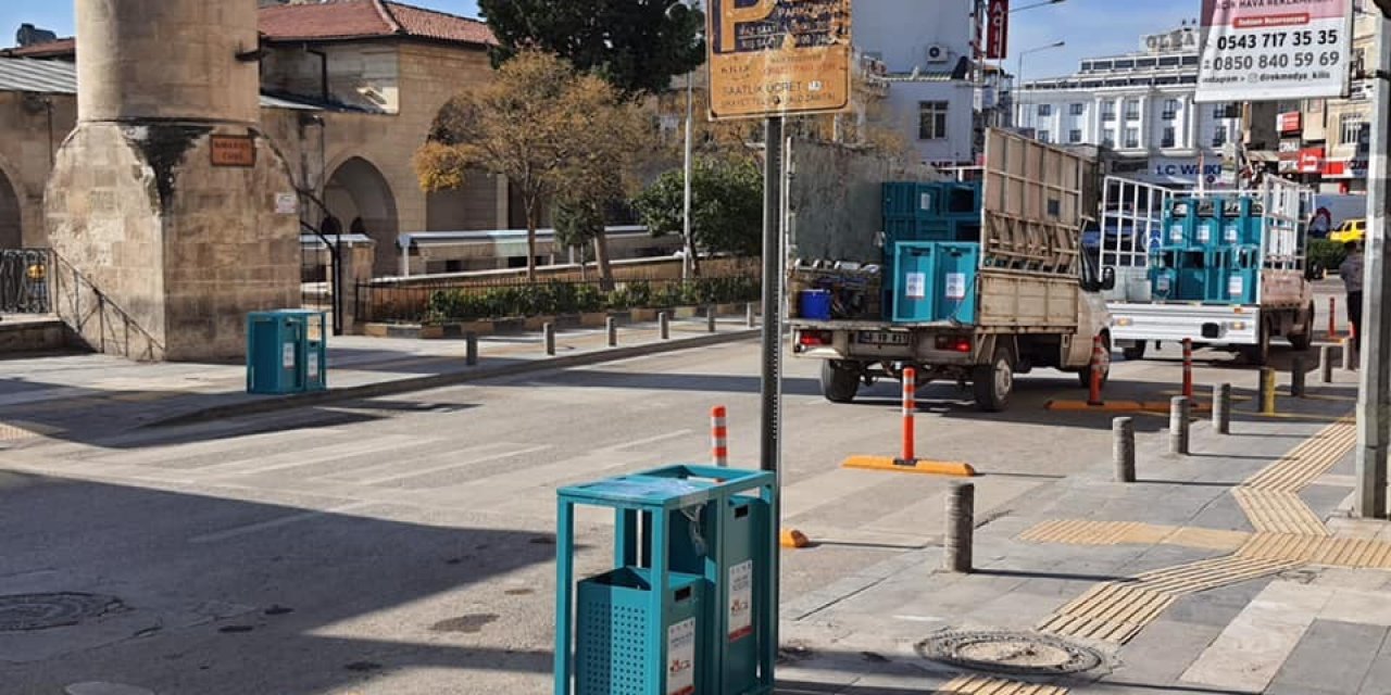 Sıfır Atık Projesi Kapsamında Yeni Çöp Kutuları