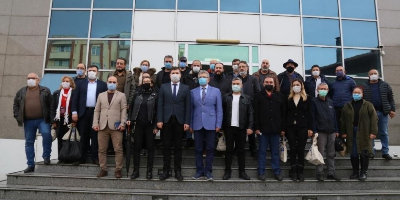 Başkan Arslan Gazeteciler İle Bir Araya Geldi