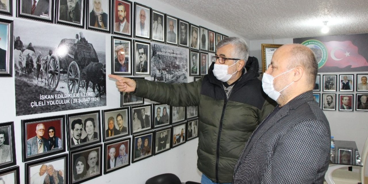 Derneğin Duvarlarını 300 Hatıra Fotoğraf Kaplıyor