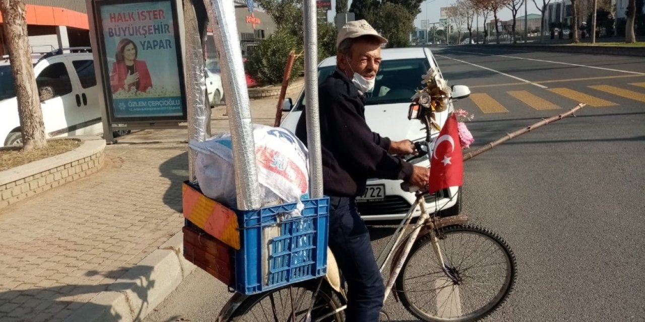 Feyzullah Dede, Emekli Olduktan Sonra Bisikleti İle Yeniden Gençleşti