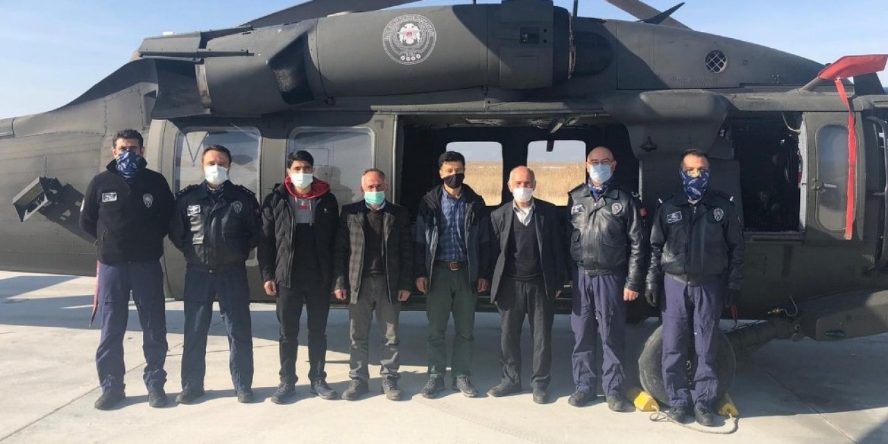 Taburcu Olan Kazım Amca’dan Pilotlara Ziyaret