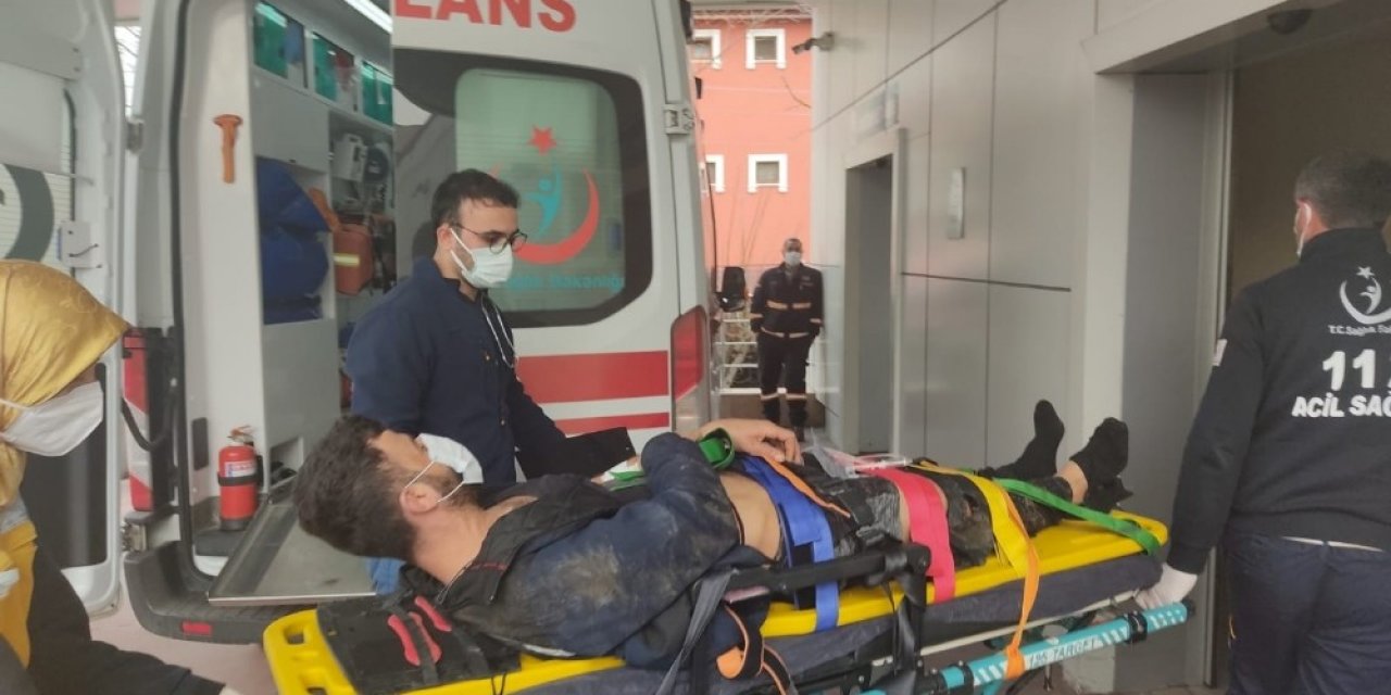 Kamyonetin Çarptığı Vatandaş Yaralandı