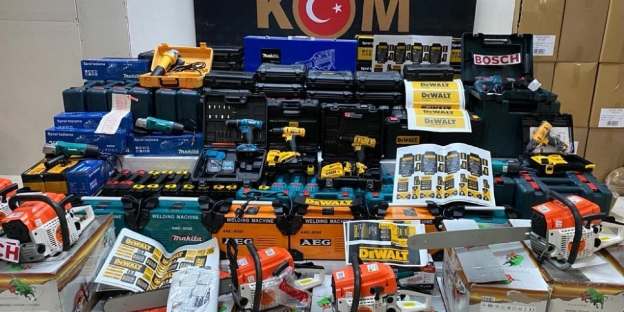 Samsun’da Bir İş Yerinde Faturasız Malzeme Ele Geçirildi