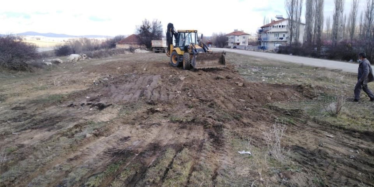 Dumlupınar’da Köylerde Altyapı Çalışmaları Ve Çevre Temizliği