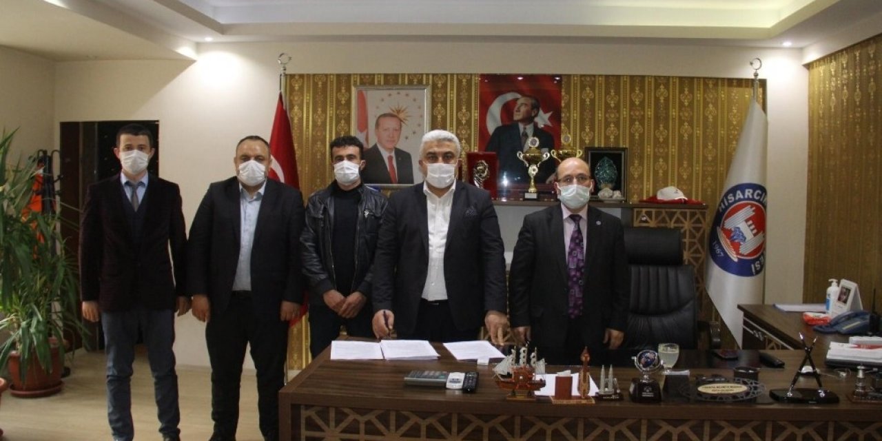 Hisarcık Belediye İşçisinin Yüzü Güldü