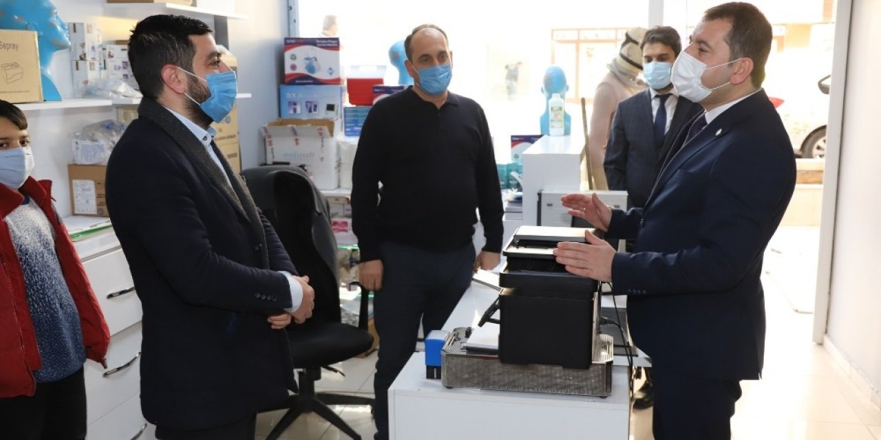 Baydilli Esnafın Taleplerini Dinledi